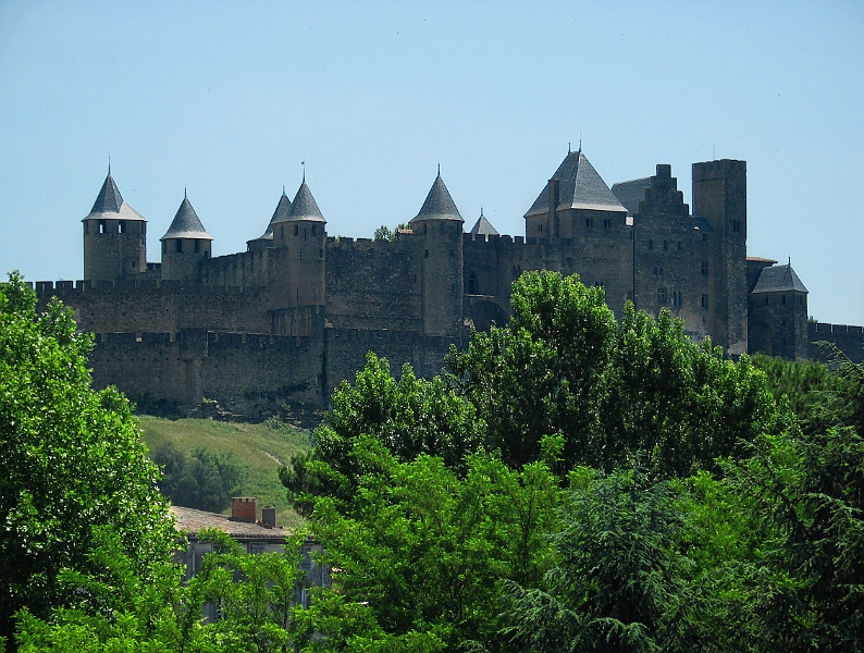 Carcassonne - le bourg